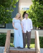 Trump makes clear he can’t wait to meet his new grandson — daughter Tiffany’s first child — as he departs Middle East